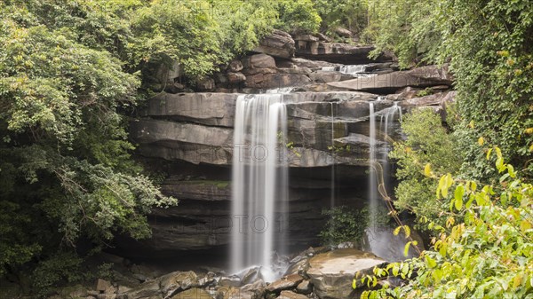 Thung Na Mueang Waterfall in Nature Reserve