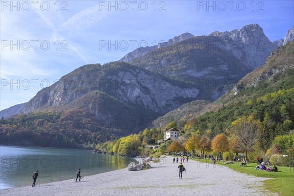 Lido on Lake Molveno