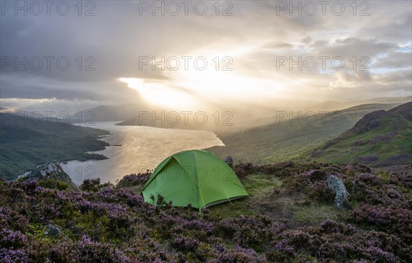 Green Tent on Ben Aan