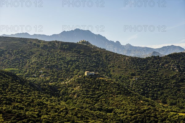 Mountain villages and mountains