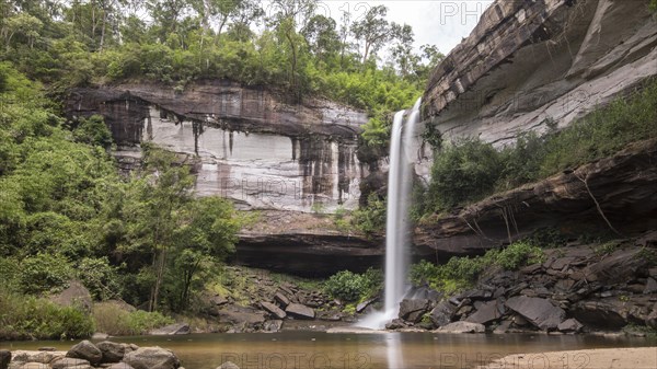 Kaeng Kalau Waterfall in Phu Chong Na Yoi National Park