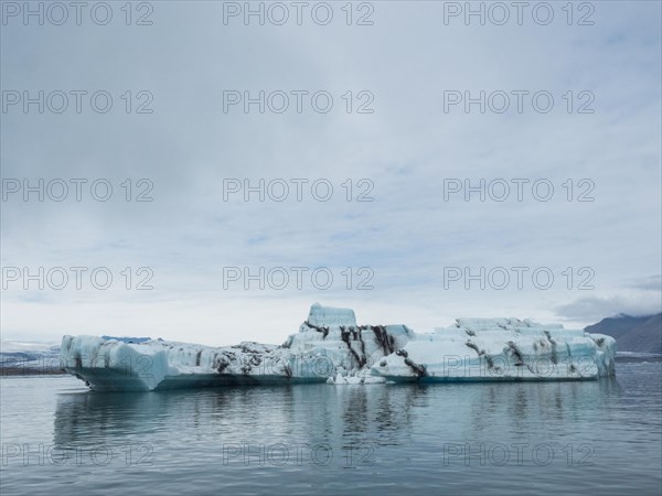 Iceberg in Joekulsarlon Glacier Lagoon