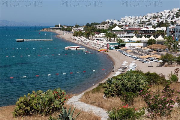 View of beach near Akyarlar