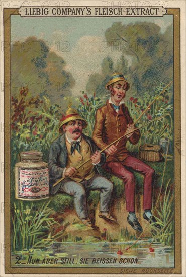 Picture series Two anglers