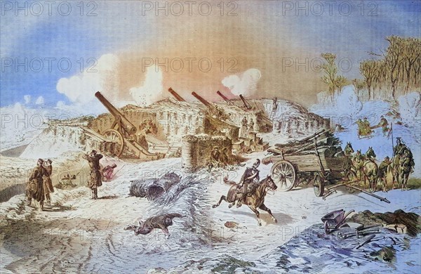 Saxon siege battery