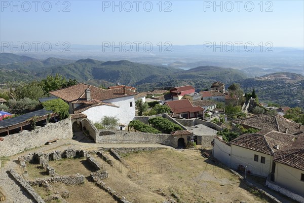 View from the fortress with Tirana in the background