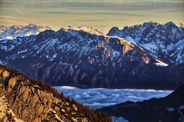 Sunset from Wendelstein