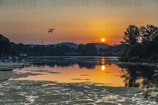 Sunrise over Lake Kemnader