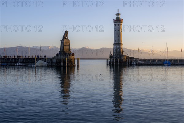 Harbour entrance of Lindau harbour