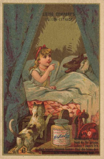 Picture series fairy tale Little Red Riding Hood