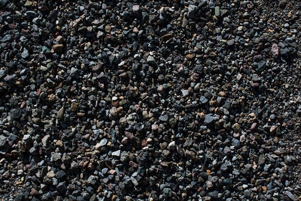 Background consist of full of little stones