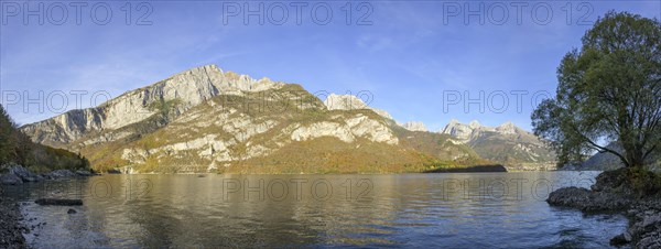 View to mountains of the Brenta Group