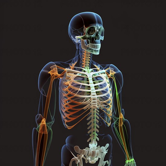 Medical X-ray illustration