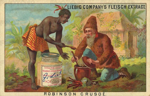 Picture series The Story of Robinson Crusoe