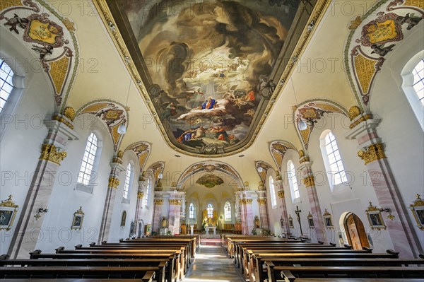 The heritage-protected Roman Catholic parish church of the Assumption of the Virgin Mary is a neo-baroque sacred building in Kottern