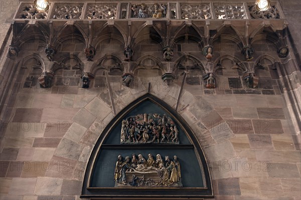 Relief of Late Gothic Scenes