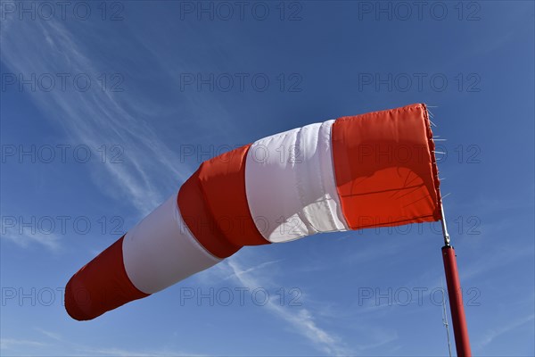 Wind vane during storm