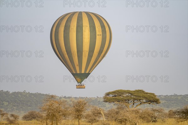 Early morning balloon flight