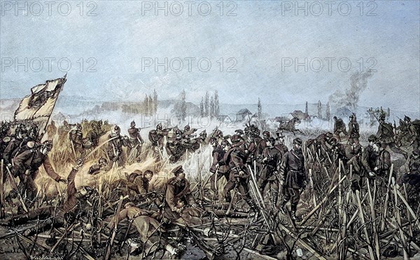 Attack on the railway station of Nuits
