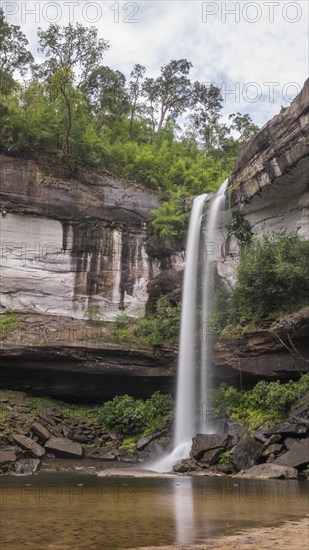 Kaeng Kalau Waterfall in Phu Chong Na Yoi National Park