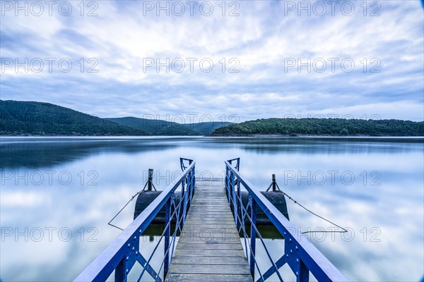 Footbridge at the Rursee