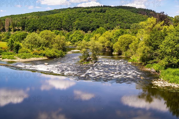 The river Sieg near Dattenfeld