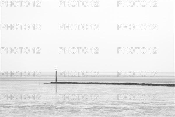 Stone groyne as coastal protection