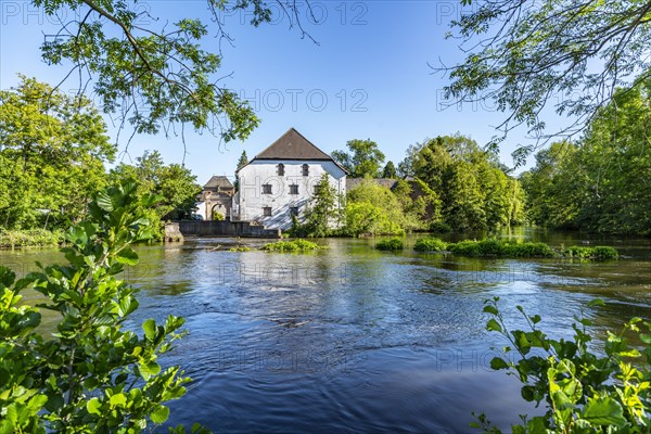 The Eppinghoven Mill on the River Erft near Neuss