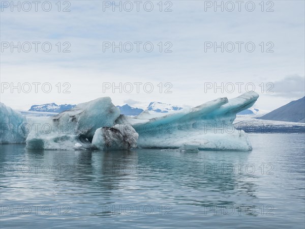 Iceberg in Joekulsarlon Glacier Lagoon