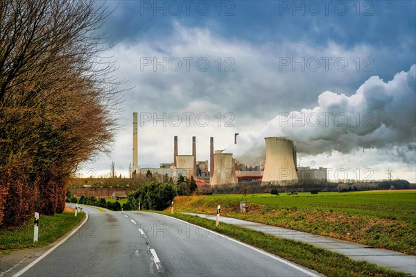 Lignite-fired power plant