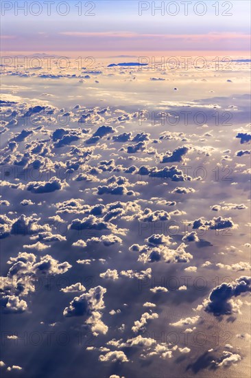 Clouds and sea