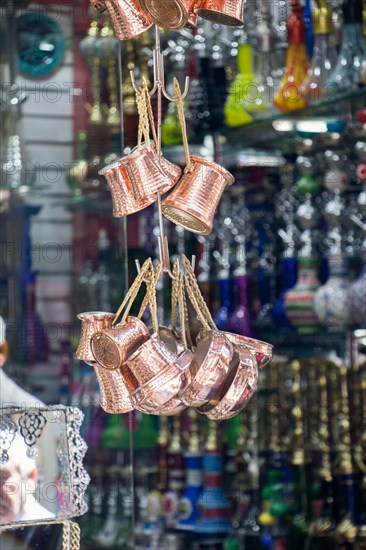 Turkish coffee pots made in a traditional style