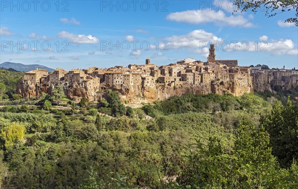 View of Pitigliano