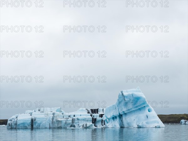 Iceberg in Joekulsarlon Glacier Lagoon