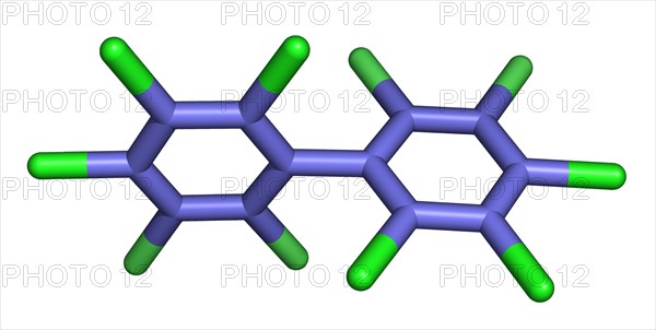 Decachlorobiphenyl is a PCB which was found to be an industrial pollutant