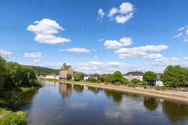 The River Weser near Holzminden