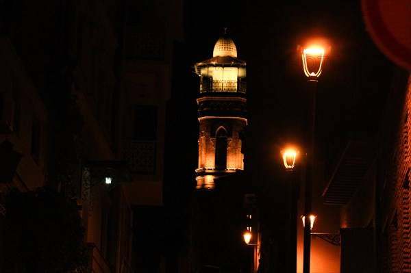 Night view of the Tbilisi Old Town