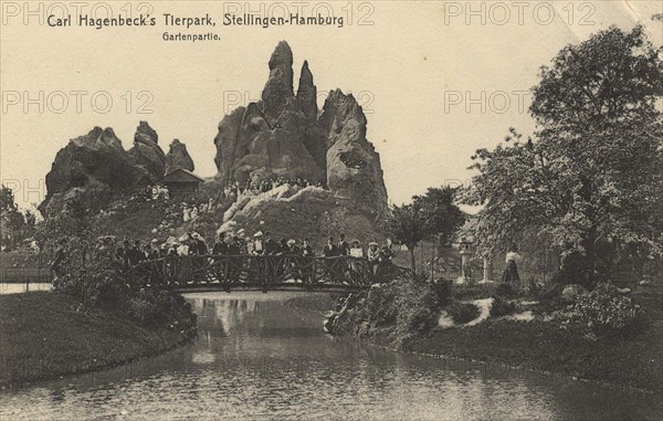 Garden party in Tierpark Hagenbeck