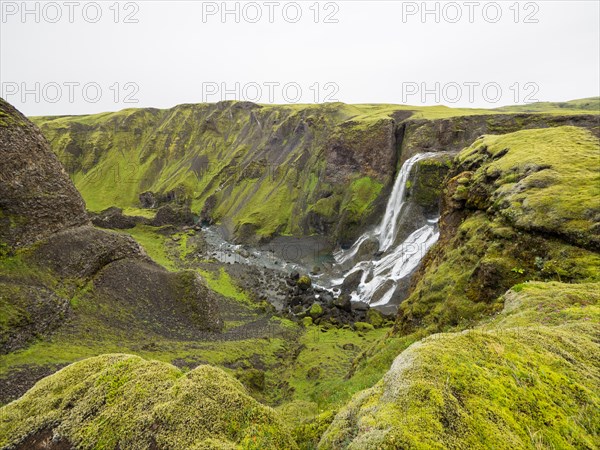 Fagrifoss waterfall on the Geirlandsa river