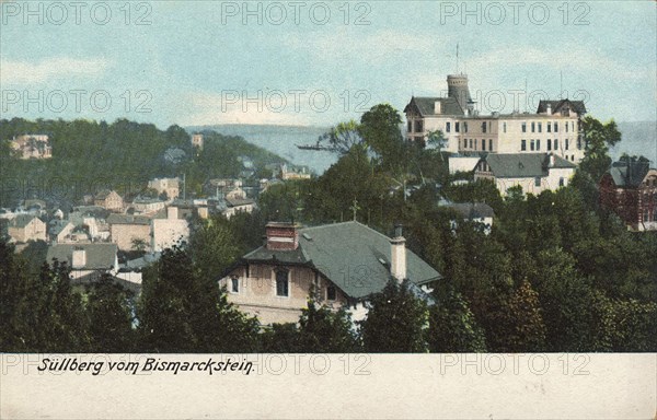 Blankenese with Suellberg from Bismarckstein