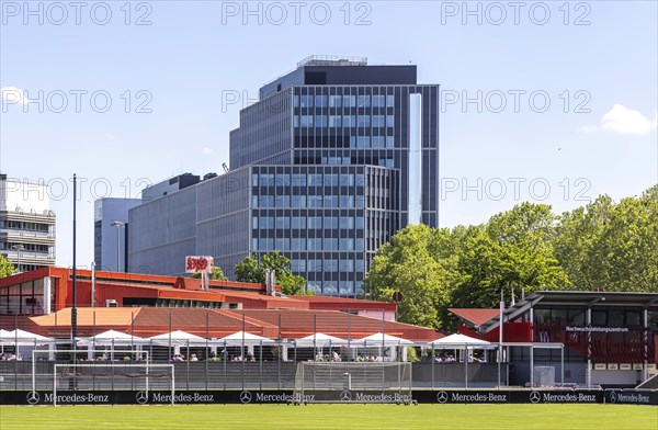 Junior training centre of the football club VfB Stuttgart with sports field