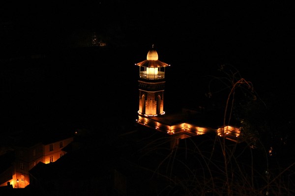 Night view of the Tbilisi Old Town