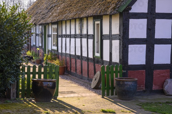 Half-timbered house on the Duemmer