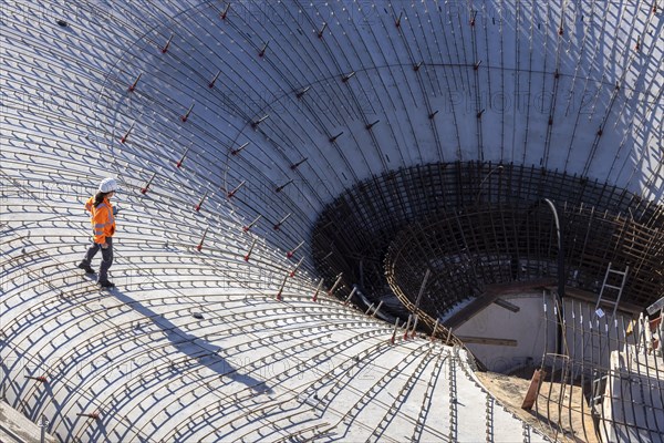 Construction site at the main station