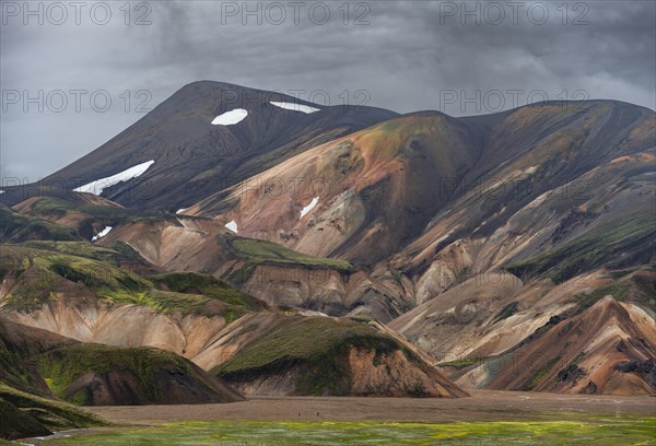 Colourful Rhyolite Mountains