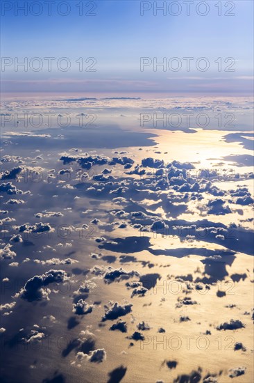 Clouds and sea