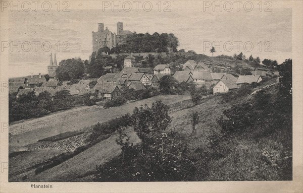 Hanstein Castle in Thuringia