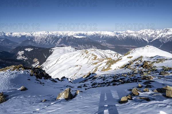 View from the summit of the Pirchkogel