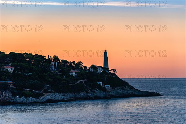 Sunrise over Cap-Ferrat Lighthouse