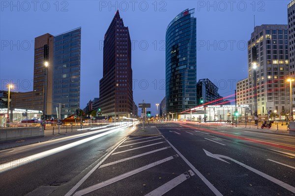 Skyscrapers at Potsdamer Platz